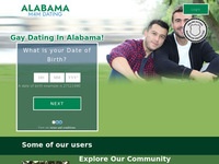 Alabama M4M Dating Homepage Image